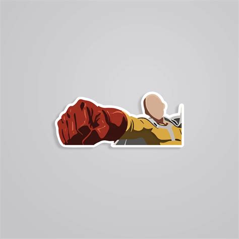 One Punch, No Problem Stickers