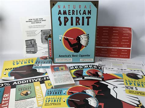 American Spirit Flavor Chart - Educational Chart Resources