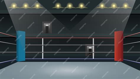 Boxing Event Seating Cartoon 的图像结果