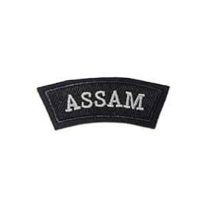 Assam State Embroidered Patch : Amazon.in: Home & Kitchen