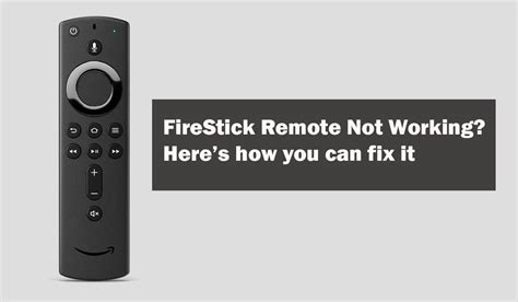 Firestick Remote Control Not Working 的图像结果