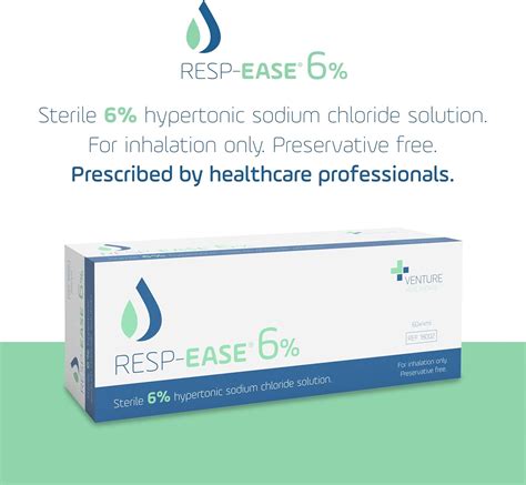 Value Pack Resp-Ease 6% Sterile Hypertonic Saline India | Ubuy