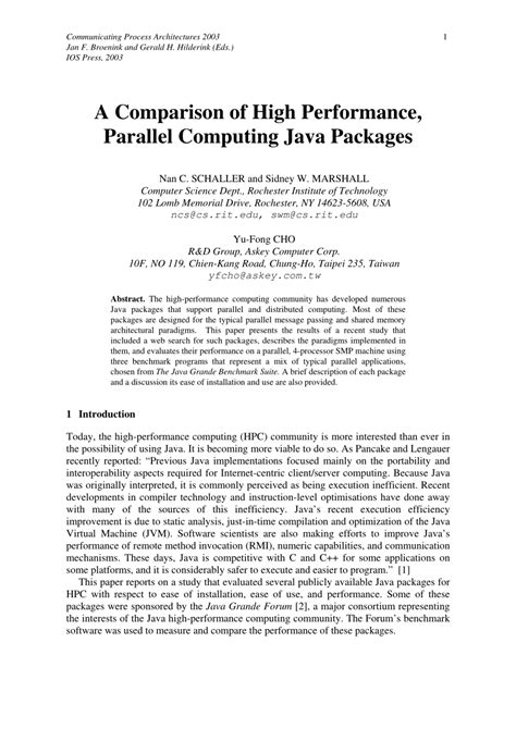 Image result for High Performance Parallel Computing