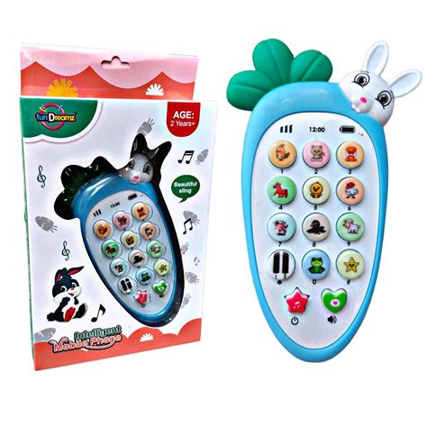 Buy Ruhani Mobile Phone Toys for Kids Smart Phone Cordless Feature ...