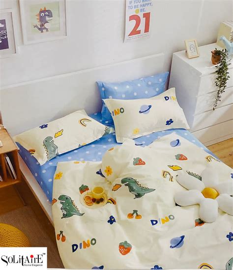 🌸 FREESIA pure Cotton Bedsheet Set – Solitaire Home Elegance