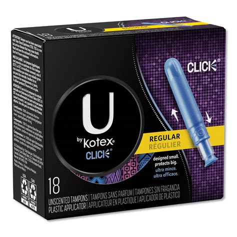U By Kotex Click Super Plus Tampons - House for Rent