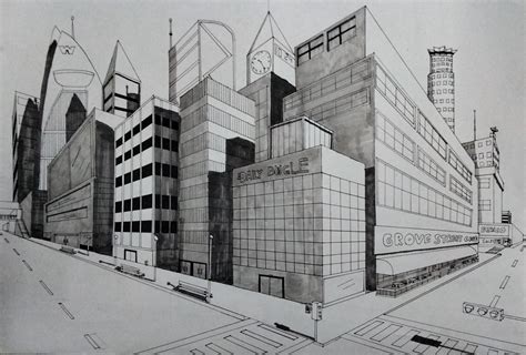 2 Point Perspective 38 Two Point Perspective Ideas | Point