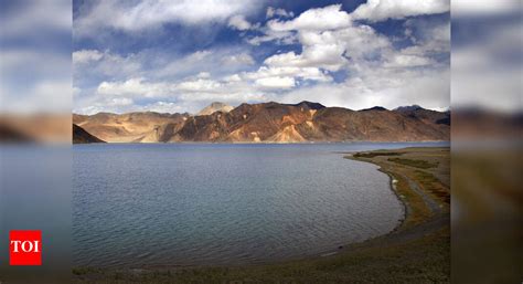 'China laying optical fibre cables near Pangong lake's southern bank ...