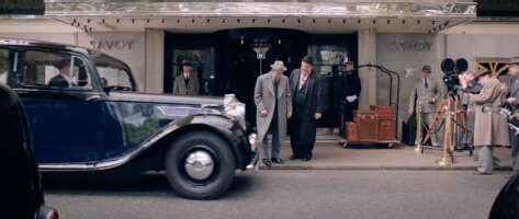 Stan & Ollie at Savoy Hotel - filming location