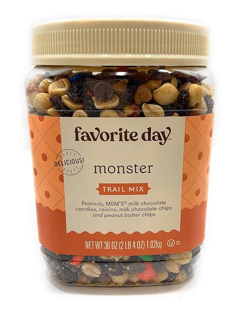 Amazon.com: Favorite Day Monster Trail Mix, 2.25 Pound (Pack of 1 ...