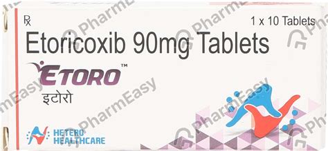 Etoro 90 MG Tablet (10): Uses, Side Effects, Price & Dosage | PharmEasy