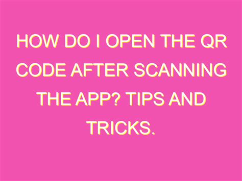 QR Code Open App 的图像结果
