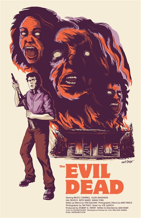 Evil Dead | Poster By Mattrobot