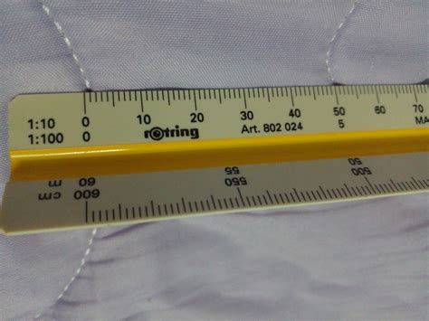 Image result for How to Use a Triangular Scale Ruler