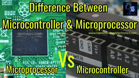 Diff Between Microcontroller Microprocessor 的图像结果