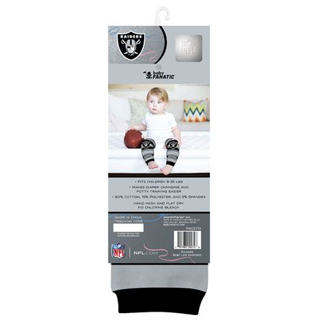 Las Vegas Raiders Baby Leg Warmers | baby Fanatic – MasterPieces Puzzle ...