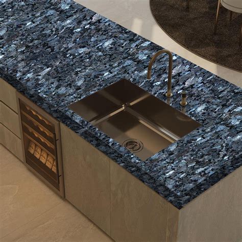 Blue Pearl Granite Countertops | Mawrbled