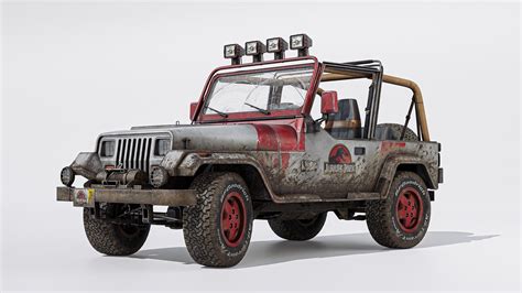 Jurassic park jeep, Jurassic park car, Park jeep