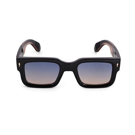 Almaty | Black Dual Tone Wayfarer Sunglass – ZAADRAN