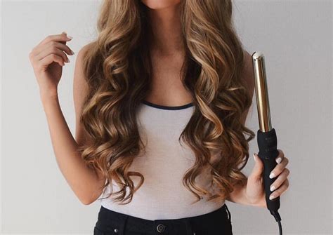 best curling iron for long thick hair