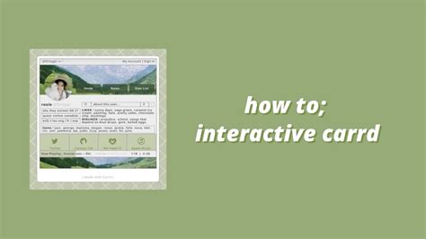 Image result for Interactive Carrd Tutorial