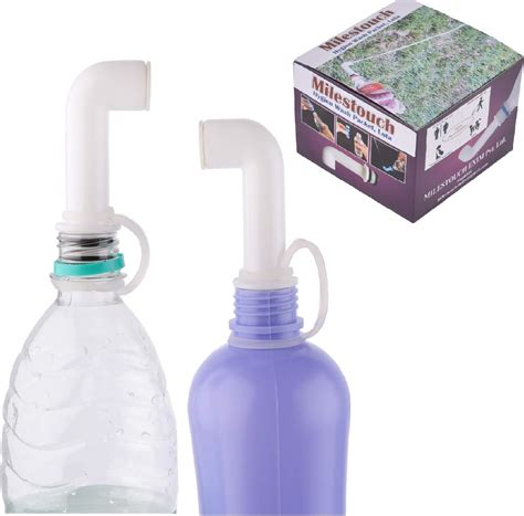 Milestouch Plastic Hand-Free Hygiene Wash Pocket Bidet, Standard, White ...