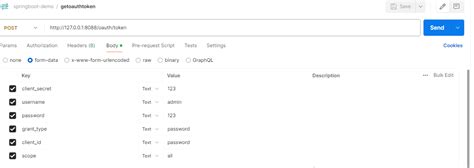 Spring Boot OAuth2 Tutorial 的图像结果