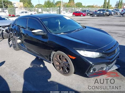 2018 Honda Civic SPORT Gasoline - SHHFK7H45JU432296
