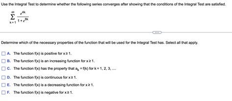 Image result for Using Integral Test for Series