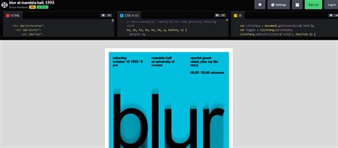 Image result for HTML/CSS Poster
