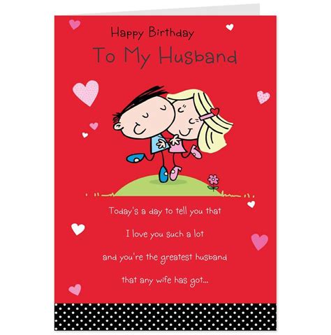 Husband Birthday Card Printable - Printable Calendars AT A GLANCE