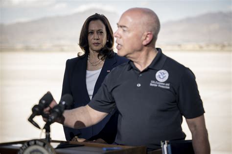 DHS Secretary Alejandro Mayorkas and Vice President Harris Hold a Press ...