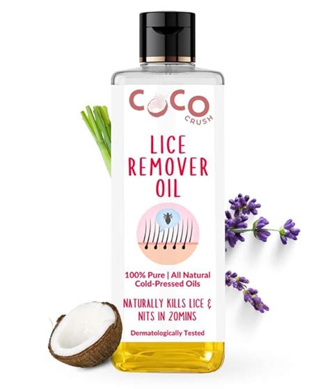 COCO CRUSH Ayurvedic Anti Lice Oil | Kills Lice, Eggs and Nits 100% ...
