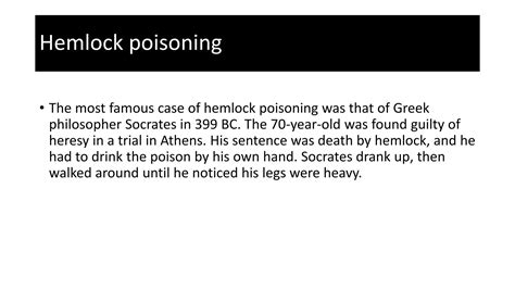 Examples of poisoning | PPTX