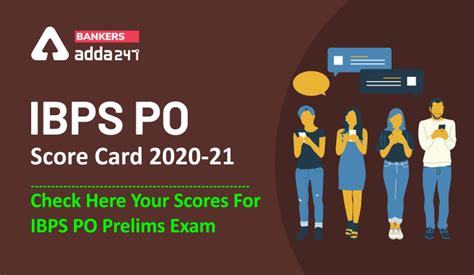 IBPS PO Score Card 2020-21 (Out): Direct Link to Check IBPS PO Prelims ...