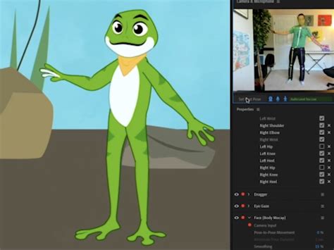 Motion capture animation software | Adobe Character Animator