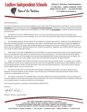 Fillable Online ludlow k12 ky Michael J Borchers Superintendent Home of ...