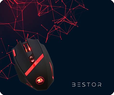 BESTOR Ultra-Low Friction Gaming Mouse Mat, Anti-Slip Base, High ...