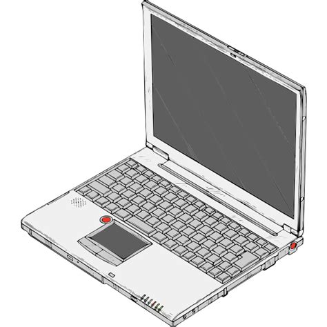 Generic Laptop Computer Drawing 的图像结果
