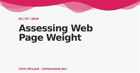Image result for Page Weight Testing Example