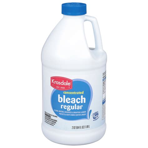Krasdale Bleach, HE, Concentrated, Regular (64 fl oz) Delivery or ...