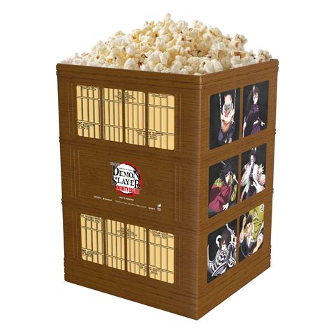 AMC Theatres reveals Demon Slayer popcorn bucket and character cups