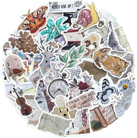 Titu ki Baatein 50 Pcs Stickers Aesthetic Waterproof Laptop Stickers ...