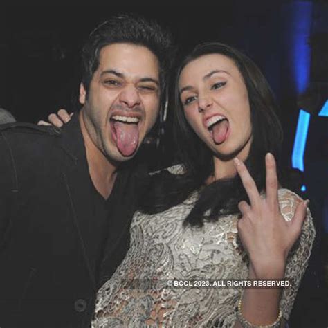 Yasheel Jain and Deepti during the launch party of Third Eye nightclub ...