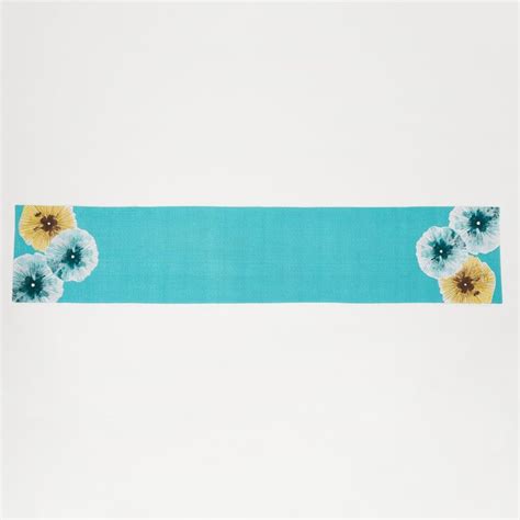 Buy Meadows Bloom Printed Reversible Table Runner - 33 X 120 cm from ...