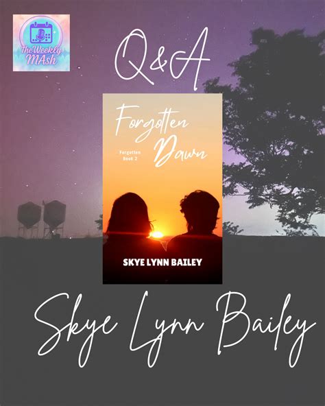 Forgotten Dawn- Skye Lynn Bailey – The Book MAsh Podcast
