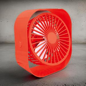 GUGGU Superior Portable USB Desk Fan with Direct Plug-In AC Cooler Mini ...