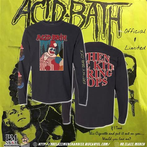 Acid Bath - WTKSP (Official) Long Sleeve shirt : r/doommetal