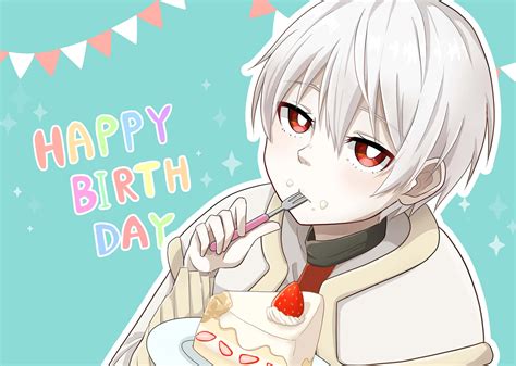 Download Anime Character Celebrating Birthday Wallpaper | Wallpapers.com