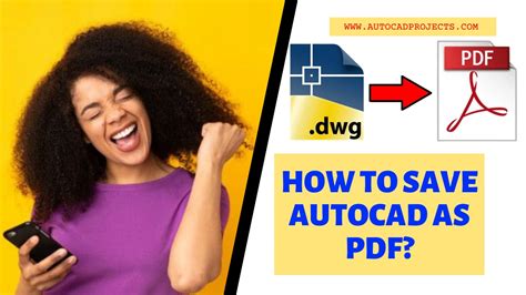 How to Save AutoCAD File in PDF Form 的图像结果